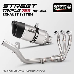 Escape completo STriple 765 RS/R – Triumph