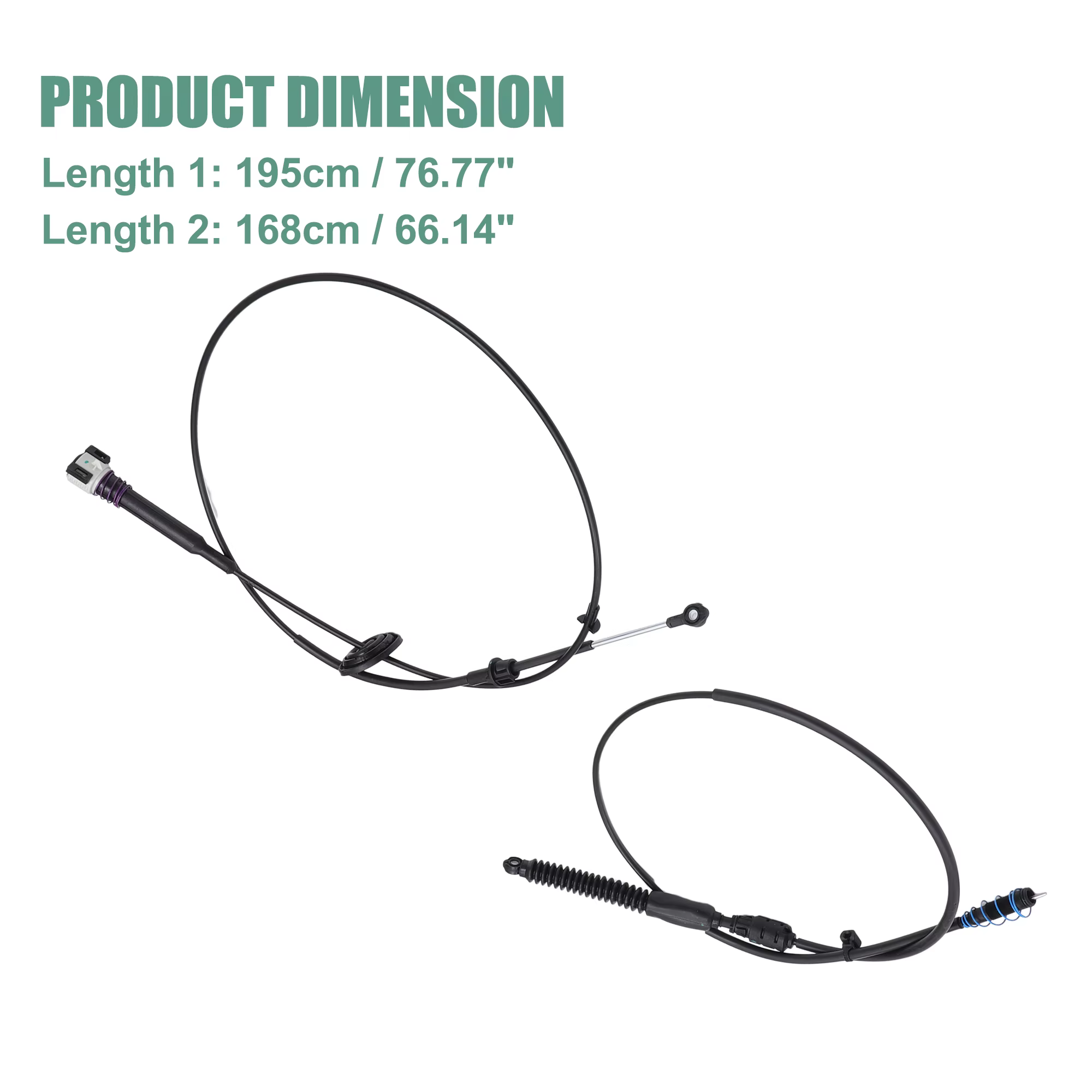 X Autohaux Juego de cables de palanca de control de transmisión automática para Cadillac Escalade 2002-2006 para Chevrolet Avalanche 2002-20 No. 88967321 - imagen 5