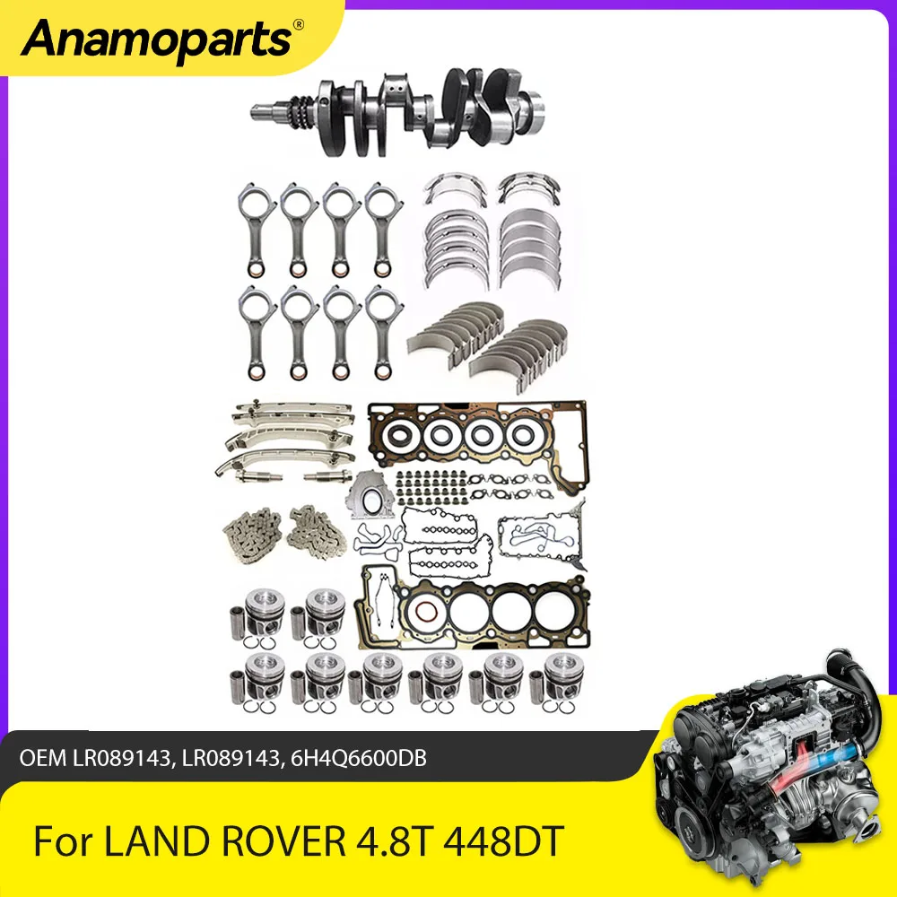 Kit de juntas y pistones 4.4 TDV8 448DT para Range Rover