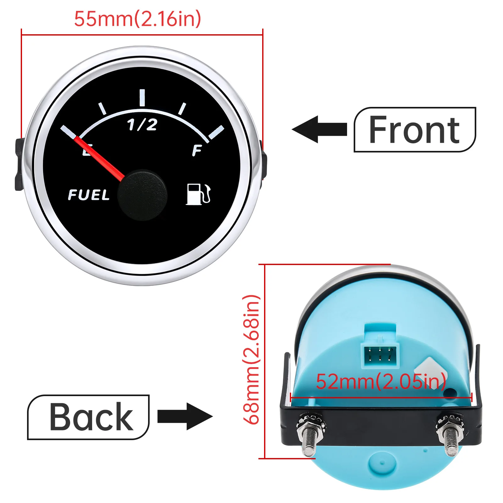 Sensor de nivel de combustible con indicador para coche y barco - imagen 2