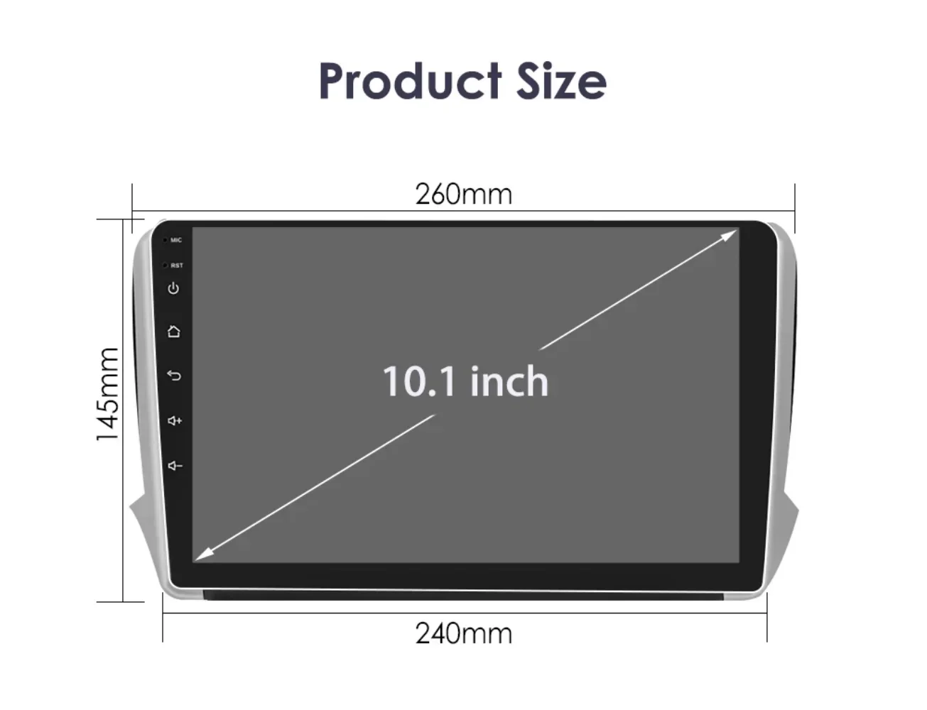 Hizpo Android Auto radio 2DIN para Peugeot 208 (2008-2018) con GPS - imagen 5