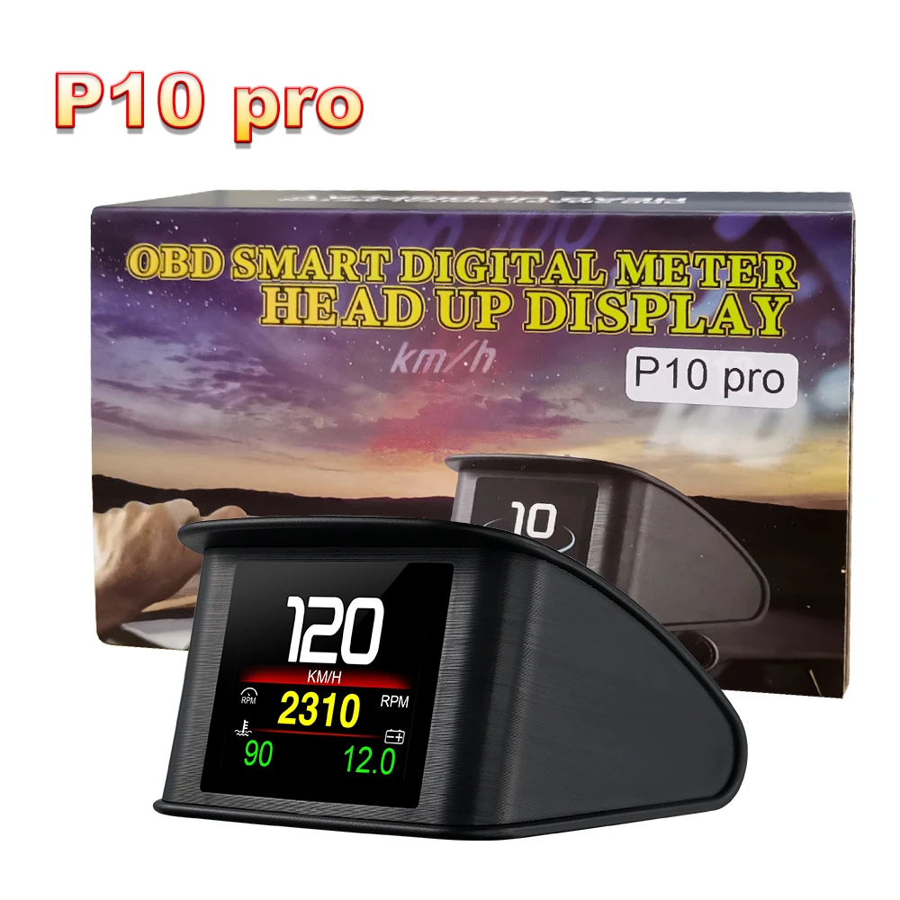 Pantalla digital OBD2 para coche: velocímetro, RPM y temperatura - imagen 3