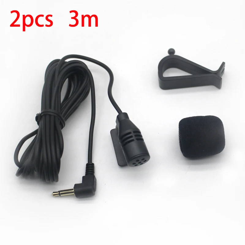 Micrófono externo profesional mono 3,5 mm para coche
