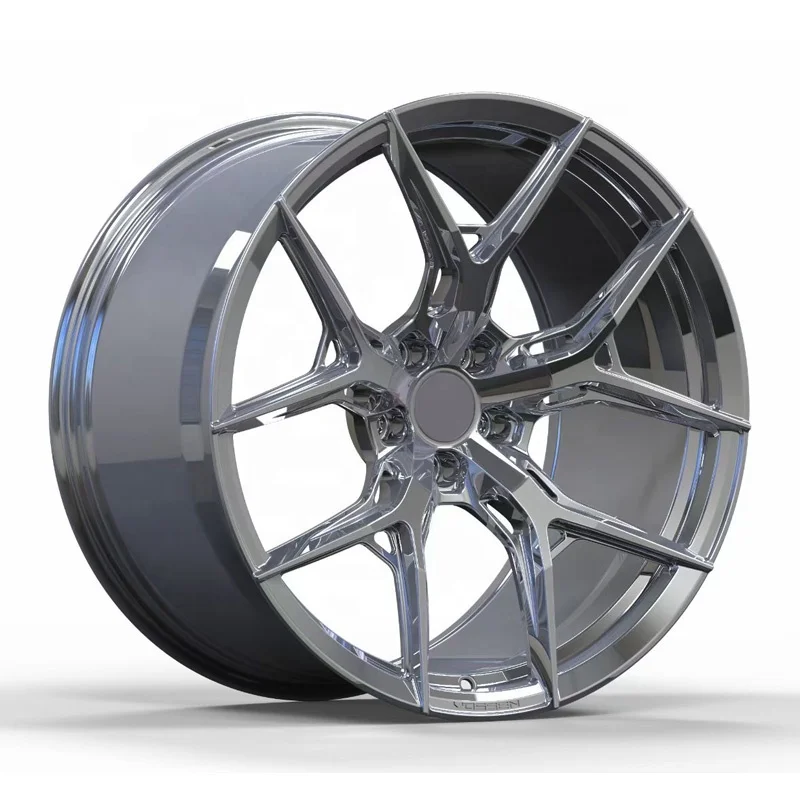 Llantas forjadas monobloque negras 18-20" 5x108/114.3/120 offset 35 - imagen 3