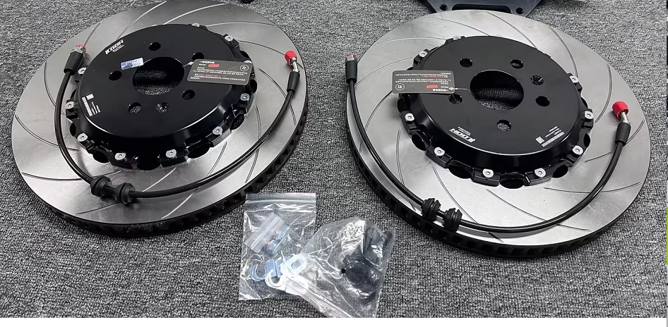 Discos de freno ranurados ICOOH 380x34mm para BMW E92 M3 - imagen 2