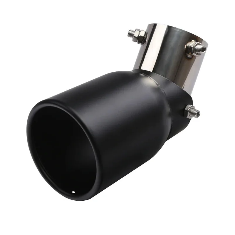 Punta de escape universal de acero inoxidable 63 mm ajustable - imagen 4