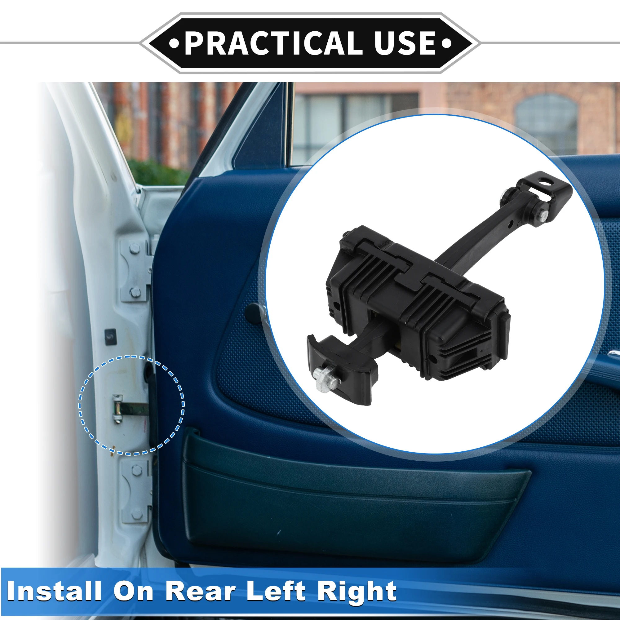 Tope limitador de retención de puerta UXCELL BMW Serie 5 E60 trasera - imagen 2