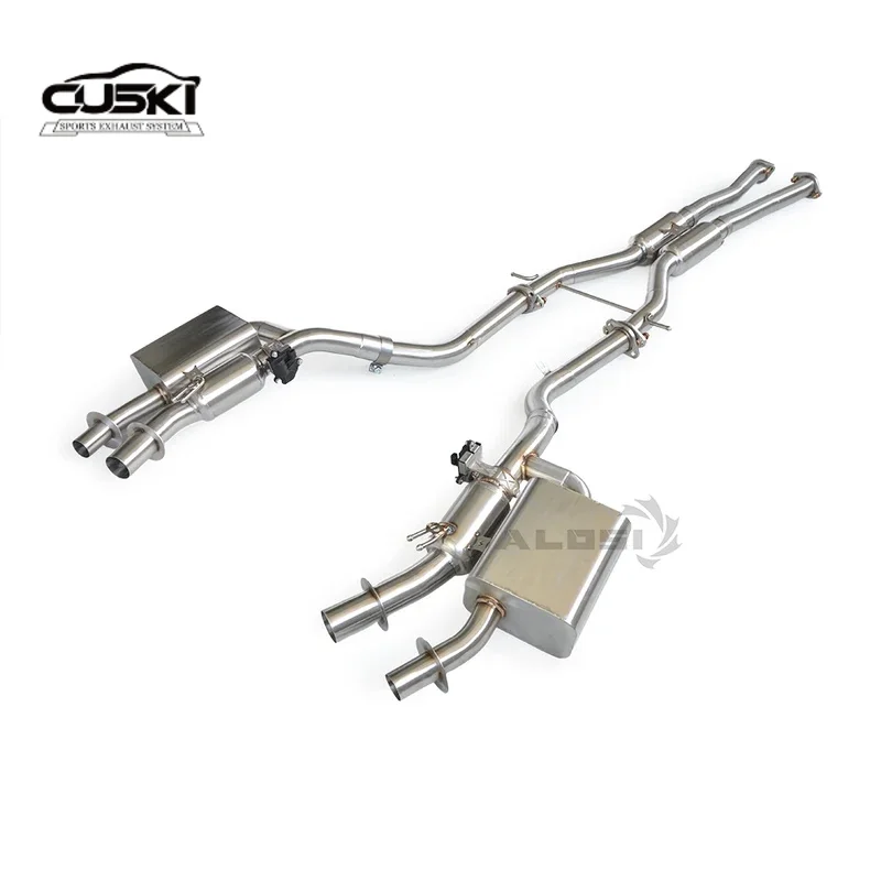 Escape de retroceso controlado por válvula adecuado para Kia Stinger GT 3.3tt 2018-2023 accesorios de escape de acero inoxidable sistema de escape - imagen 4