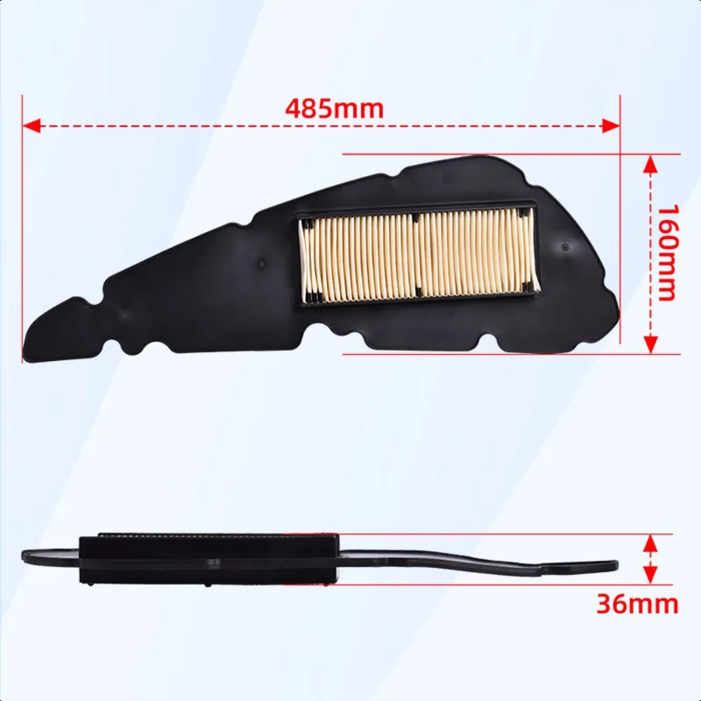 Limpiador filtro aire A5221 Piaggio 400 Beverly HPE Euro 5 - imagen 2
