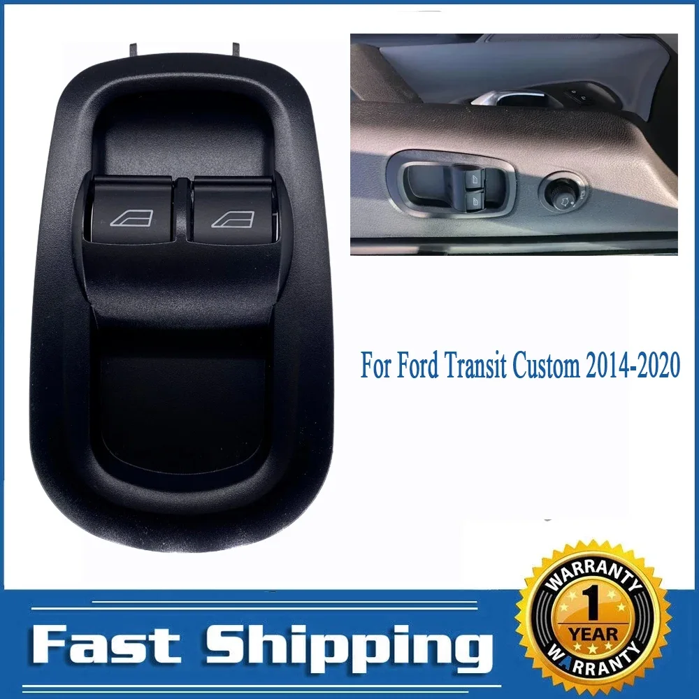 1791339 Interruptor Elevalunas Conductor Ford Transit V-362 MK8 2014+