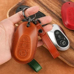 Funda llave Intelligent Key cuero vegetal Mercedes Clase S W223