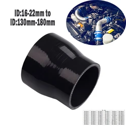 Manguera reductora de silicona recta para intercooler turbo