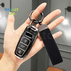 Funda de llave Audi en TPU para A6, A7, A8, Q5 y Q8