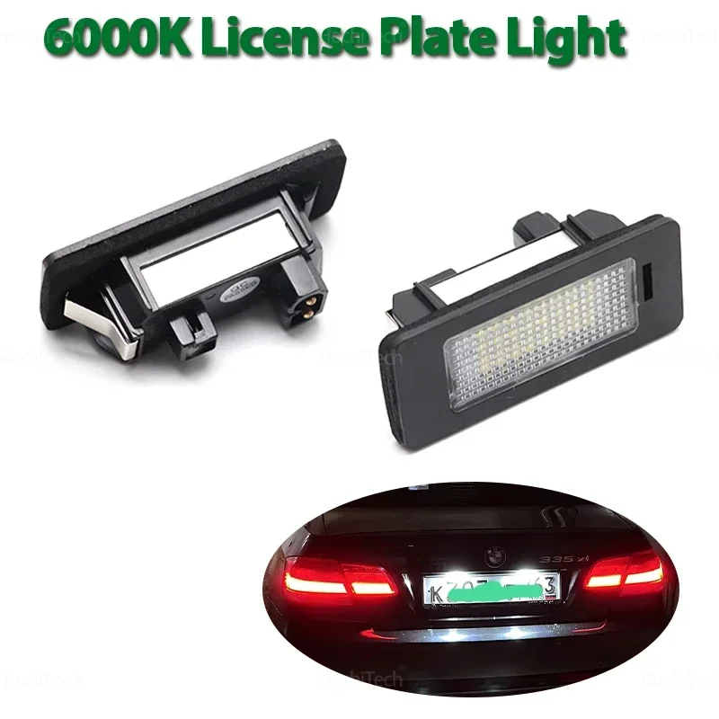Kit Luces LED Matrícula Canbus BMW Serie 1 3 5 X E82 E90 E60 X5