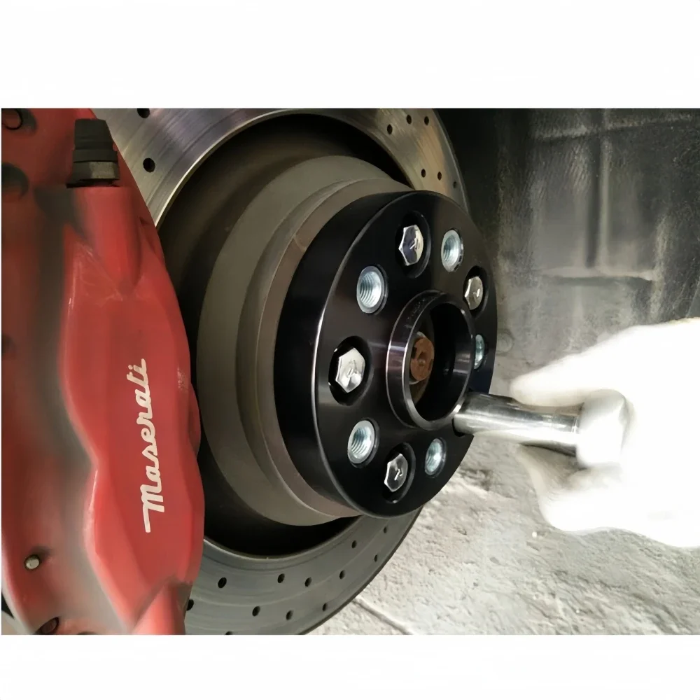 Espaciador de Rueda 25mm 5x112 CB 66,6 M14x1,5 – Audi BMW Mercedes - imagen 5