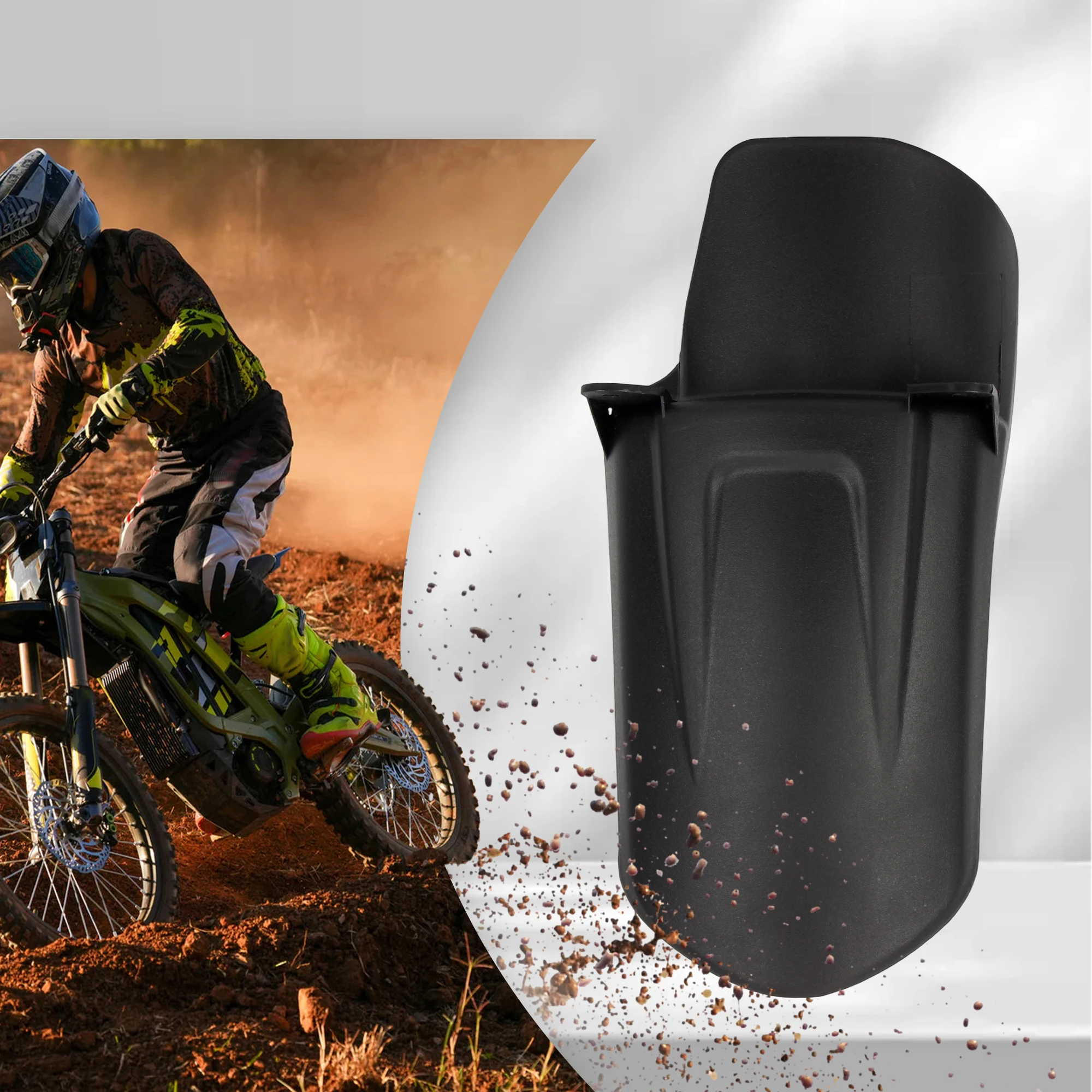 Guardabarros trasero Surron Light Bee S X fibra de carbono – enduro - imagen 4
