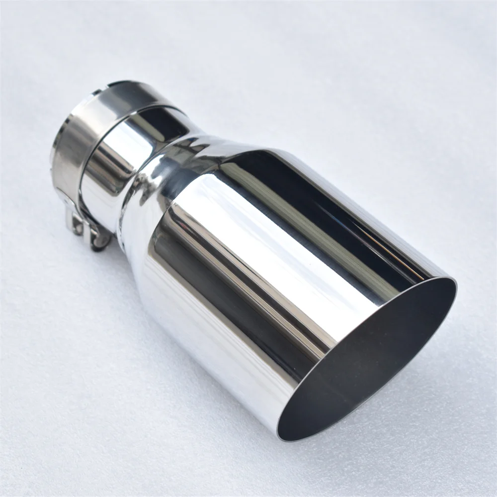 Silenciador de escape universal para coche en acero inoxidable