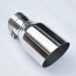 Silenciador de escape universal para coche en acero inoxidable