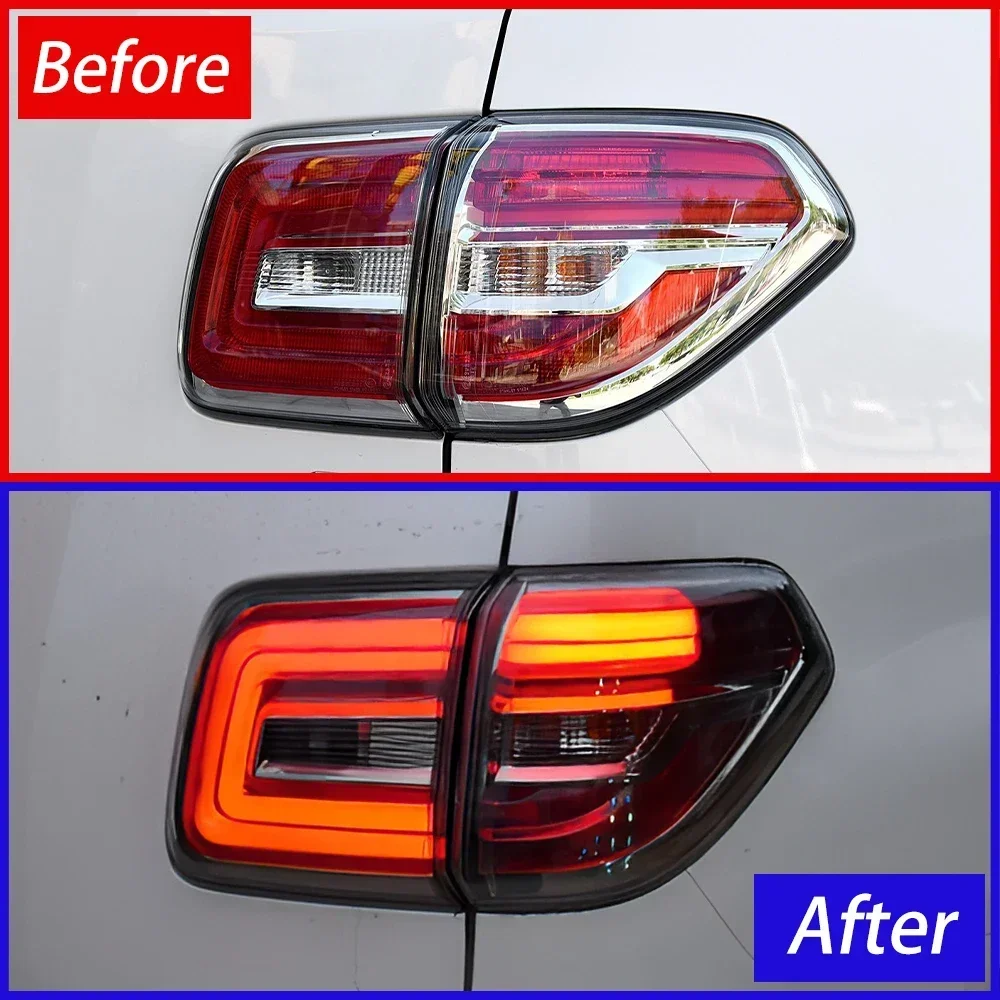 Luces traseras LED Nissan Patrol Y62 2012-2018 con giro dinámico - imagen 2