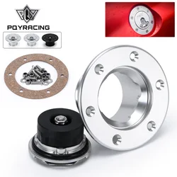 Tapa depósito combustible aluminio PQY 6 pernos 35,5mm – Montaje empotrado