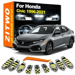 ZITWO Kit luces LED interiores para Honda Civic VI-X 1996-2021