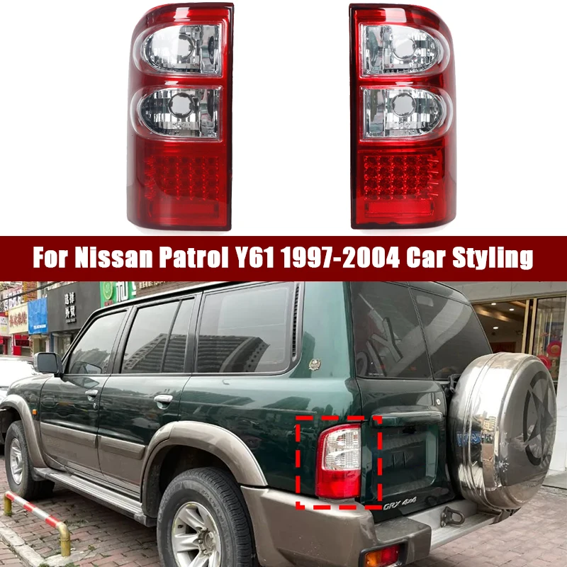 Luz trasera LED con freno y señal Nissan Patrol Y61 1997-2004