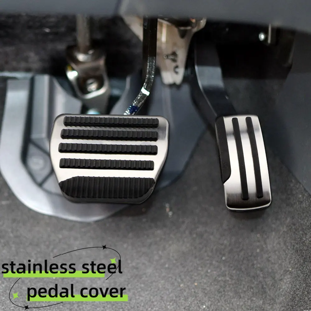 Pedales de acero inoxidable Nissan X-Trail T31 y Qashqai J10 - imagen 5