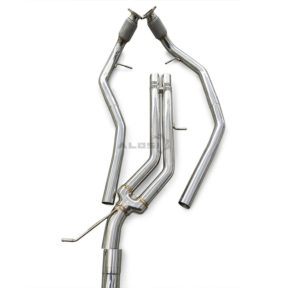 Silenciador escape catback Deportivo Audi Q7 3.0 T 2016-2020 acero inoxidable - imagen 3