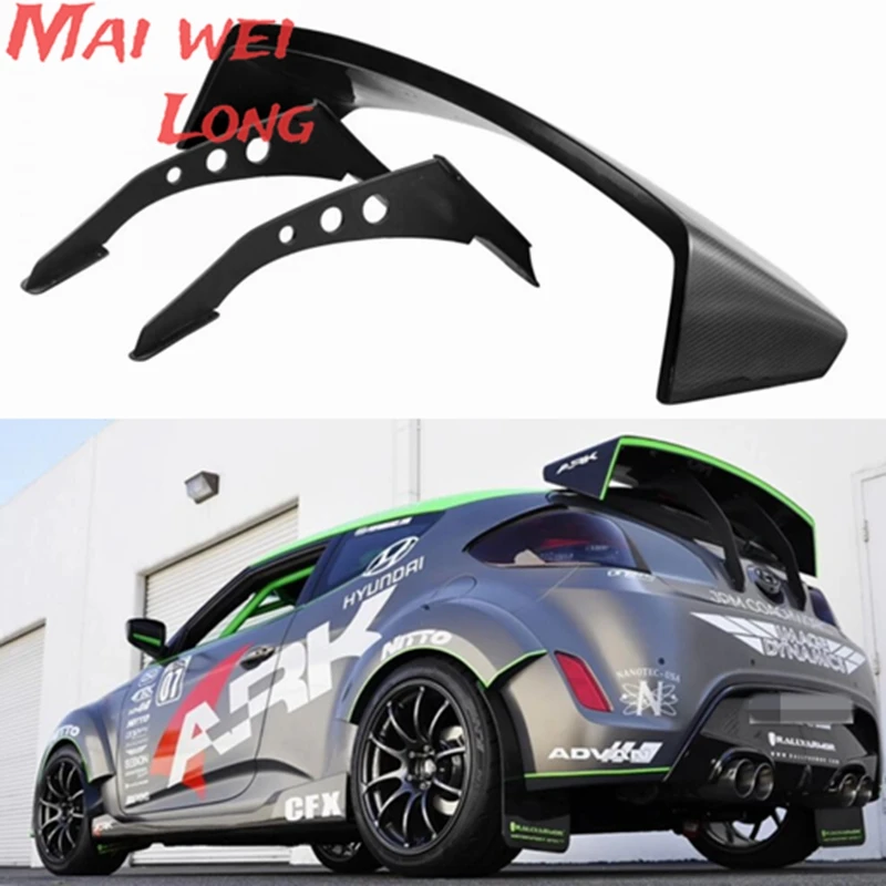 Alerón de techo RSW GT de carbono/FRP para Hyundai Veloster Turbo