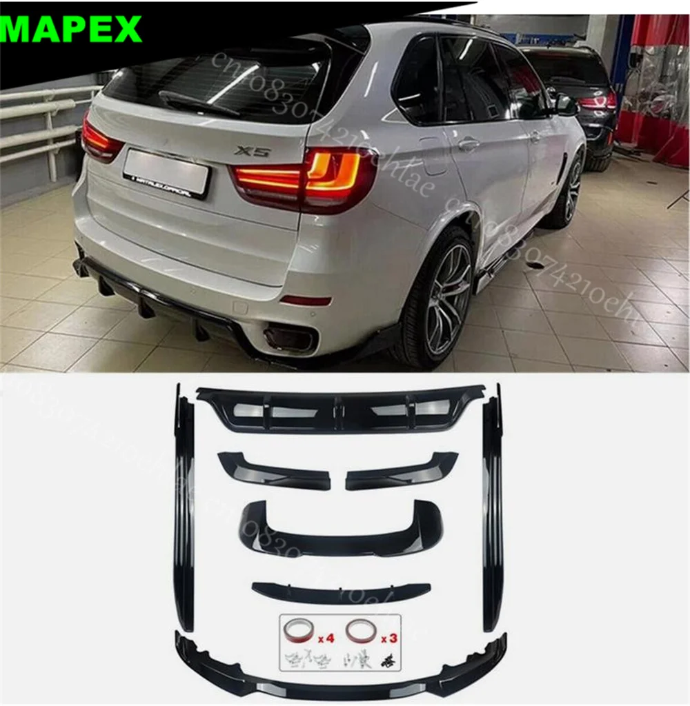 Deflector labios M Tech BMW X5 F15 – Kit splitter labios 2014-2018 - imagen 2
