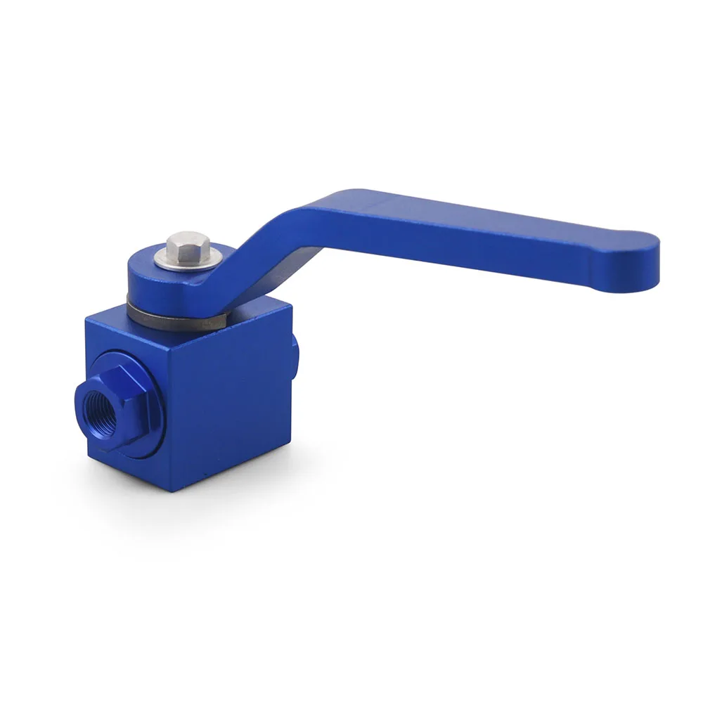 Válvula de corte para línea de freno de aluminio NPT 1/8" - imagen 5