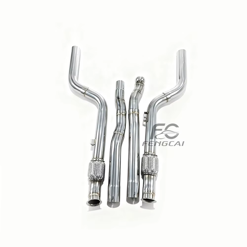 Tubo intermedio de escape inoxidable para Mercedes-AMG C43/GLC 43 - imagen 5