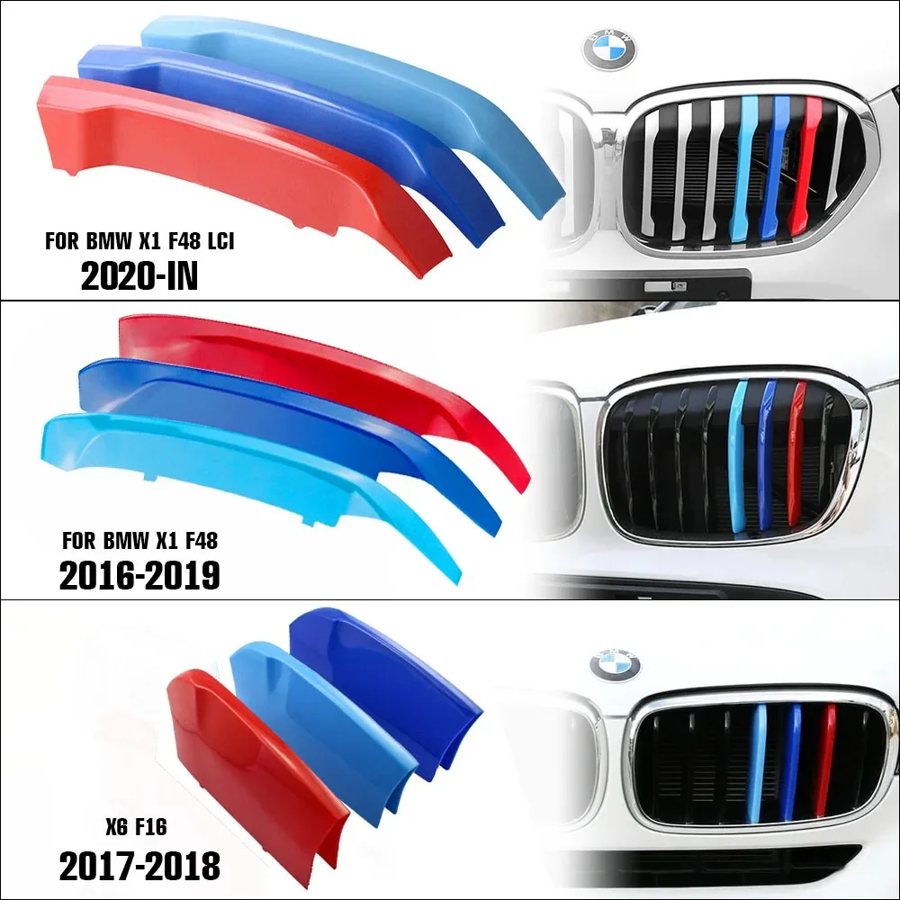 Tira embellecedor parrilla BMW X1-X5 Kit cubreclip - imagen 4
