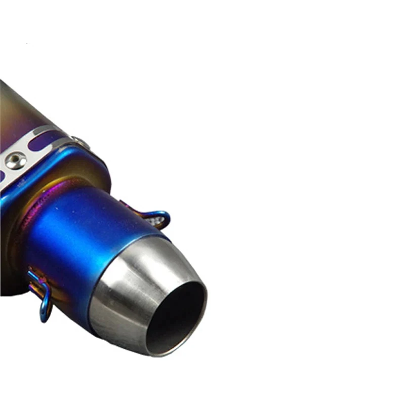 Adaptador de escape para moto 38-51 mm con silenciador - imagen 3