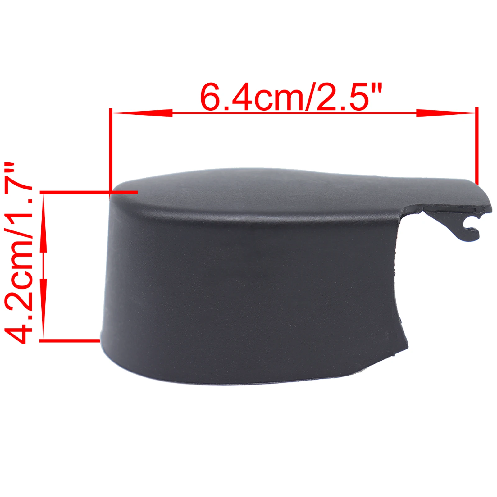 Tapa de la cubierta del perno basculante del brazo del limpiaparabrisas del parabrisas trasero 5K 6955435   Para VW Golf Sportsvan 2014 2015 2016 2017 2018 2019 2020 - imagen 3