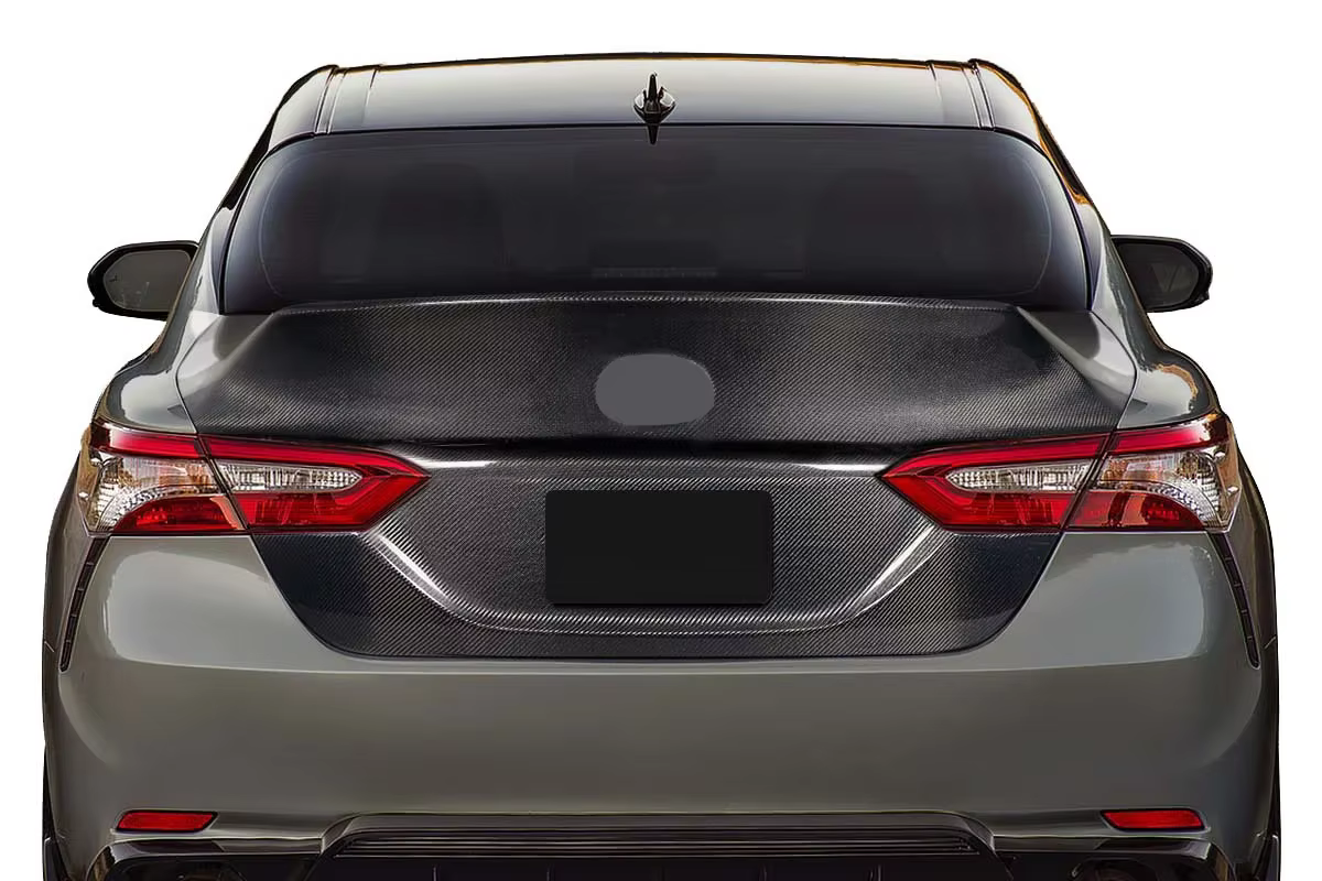 Tapa de maletero de fibra de carbono – Toyota Camry 2018-2023 - imagen 2