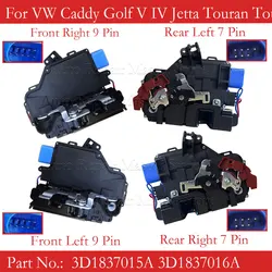 Actuador de cerradura de puerta para VW Touran, Caddy y Golf V