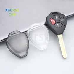Funda transparente TPU para llaves Toyota Corolla RAV4 Yaris Camry