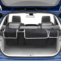 Oxford bolsa organizadora asiento trasero colgante ajustable