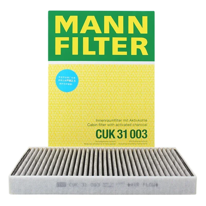 MANN FILTER CUK31003 filtro de cabina para Audi A4 y Porsche Cayenne
