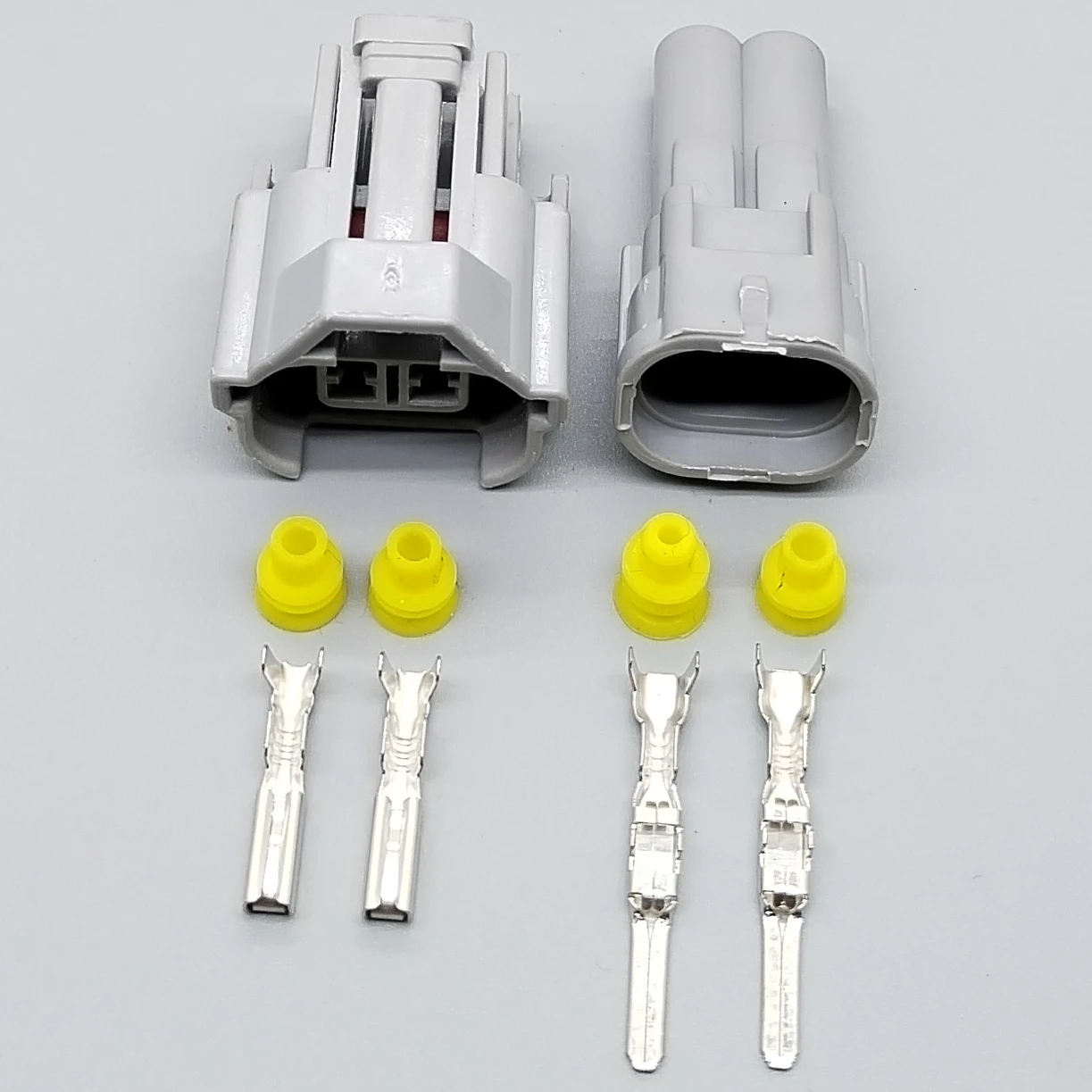 Shhworldsea Conector macho-hembra 2 pines 2 mm, reemplazo 6189-0060