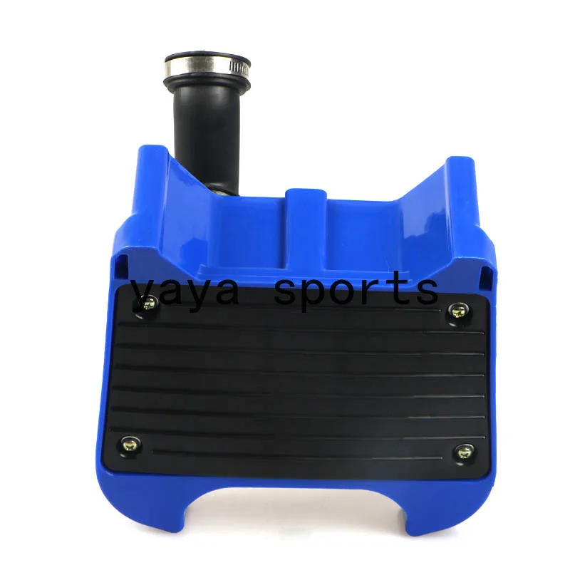 Caja del filtro de aire azul y negra para Yamaha PW80 - imagen 5