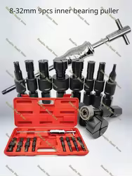 Extractor cojinetes internos con martillo deslizante – Juego 9 piezas