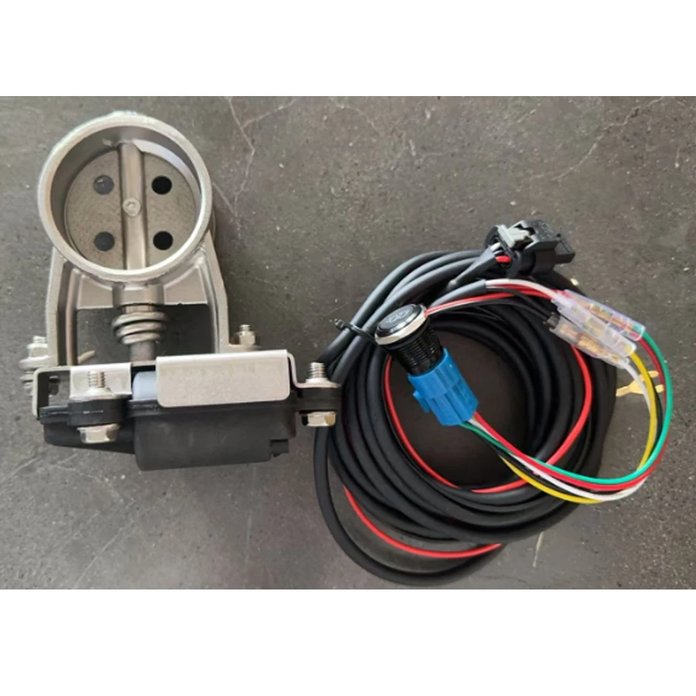 Válvula de escape eléctrica universal con mando – 2 a 3 pulgadas