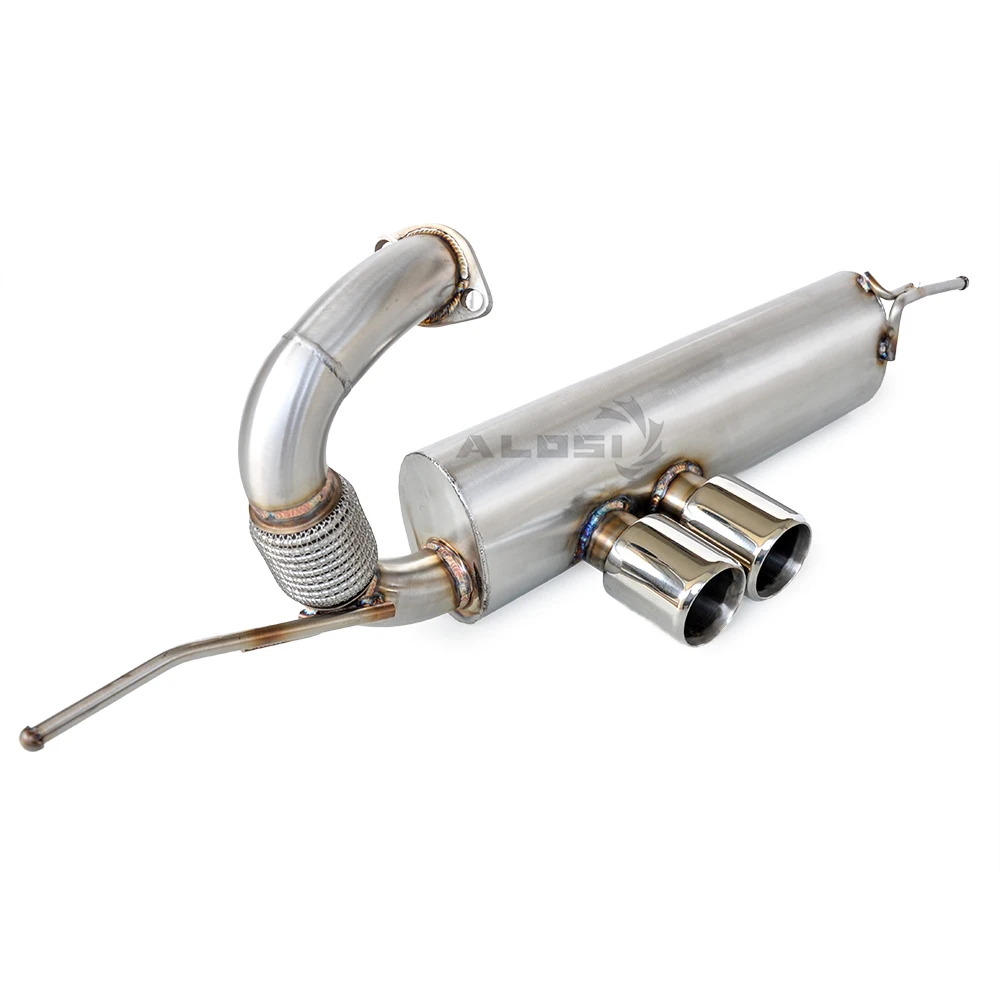Escape trasero catalizador deportivo acero inoxidable Smart W451 1.0