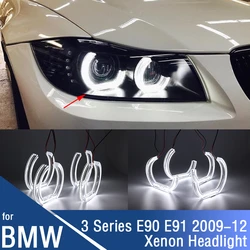 Anillos LED Angel Eye herradura BMW Serie 3 E90 E91 LCI