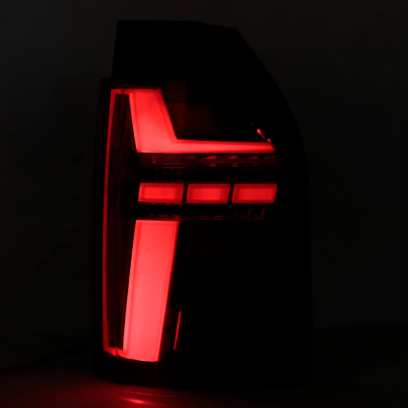 Pilotos LED instalados en un Transporter Multivan