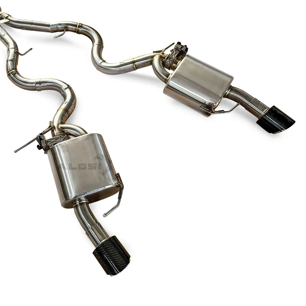Componentes de escape de acero inoxidable para BMW 335i