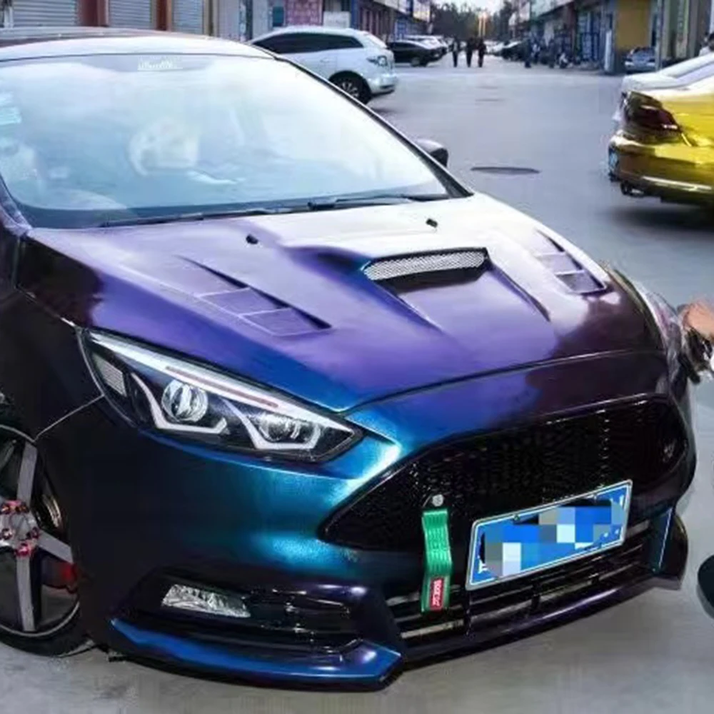 Capó de fibra de carbono para Ford Focus 2016, ajuste original - imagen 4