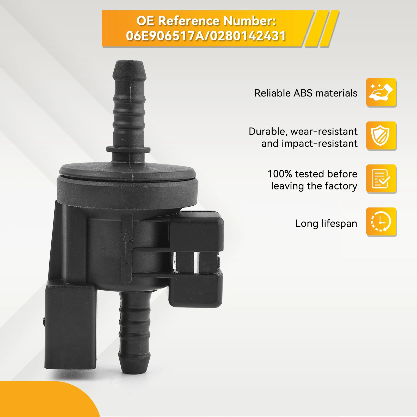 Válvula de purga EVAP 06E906517 – VW Passat/Audi A4 - imagen 4
